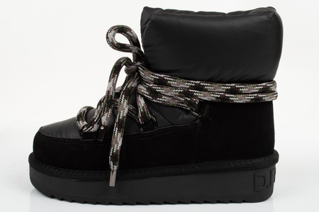 D.Franklin Damen Winterschuhe [DFSH375003-BLAC], schwarz.
