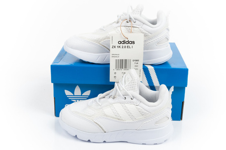 Adidas ZX 1K 2.0 Kindersportschuhe [GY0800], weiß.