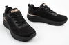 Skechers BOBS Sport Arch Fit Elev8 Damen-Sneaker, Schwarz