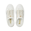 Lee Cooper Damen-Plateau-Sneaker in Weiß mit Schnürung
