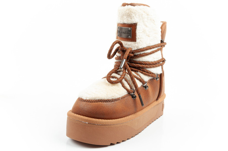 D. Franklin Damen-Winterstiefel, isoliert, Braun