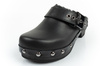 Scholl Iconic [F307031004] Lederclogs, schwarz.