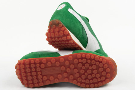Puma Easy Rider Vintage Junior Sneaker in grünem Wildleder