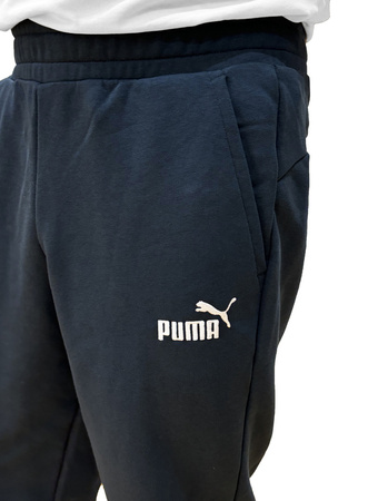 Puma Ess Logo Herren-Jogginghose [679629 16], Marineblau.