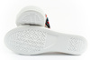 Lee Cooper Damen-Sneaker, weiße Slip-On-Ballerinas