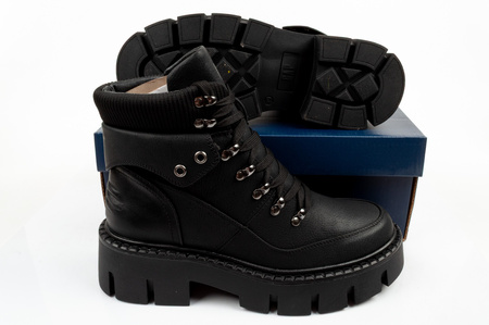 GAP Damenschuhe Michelle Stiefeletten, Schwarz, Modisch