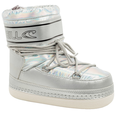 O'Neill Lisa High Silberne, gefütterte Winterstiefel für Mädchen