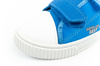 Leomil Sonic Kinder-Sportschuhe, leichte Sneaker mit Klettverschluss, Blau und Rot