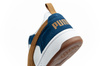 Puma Rebound v6 Herren-Sneaker, modisch, bequem, Weiß, Marineblau, Braun
