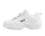 Fila Strada Low Damen-Sneaker, weiß, modisch, bequem, leicht