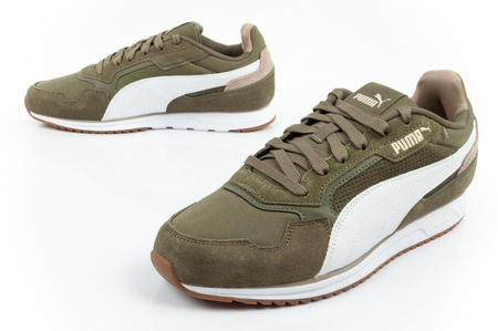 Puma Softride ST Miler Herren-Sneaker, modisch und bequem, Olivgrün