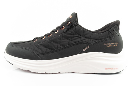 Skechers Contour Damen-Sneaker mit gestepptem Slip-In