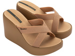 Ipanema HIGH Fashion II Beige Damen-Keilsandalen