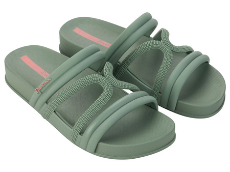 Ipanema Walk Slide Damen Flip-Flops modisch bequem grün für den Strand