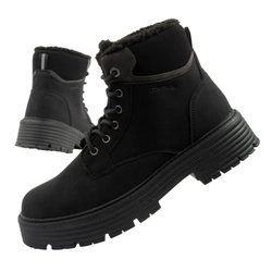 O'Neill Damen Winter-Wanderstiefel, gefütterte Stiefeletten, modisches Schwarz