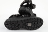 Lee Cooper Herren-Sandalen mit Klettverschluss für den Sommer und den Strand, leicht, schwarz