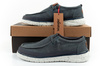Wrangler Herrenschuhe, Makena Stone Mokassins, Blau, Modisches Marineblau