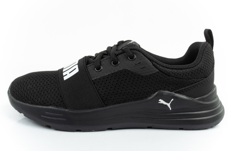 Puma Wired Run [374216 01] Kinder Sportschuhe, schwarz.