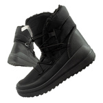 Easy Way Winterstiefel, Damen-Schneestiefel, gefüttert, modisches Schwarz