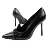 Karl Lagerfeld Sarabande Damenschuhe High Heels Naturleder schwarz [KL30919M 1M0]