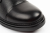 Elegante, gefütterte Herren-Ankle-Boots aus schwarzem Leder von Lee Cooper