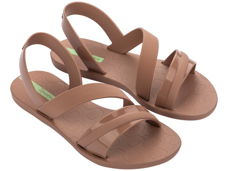 Ipanema Schuhe Sandalen Damen Vibrant Sandal Fem modisch bequem braun Gummi