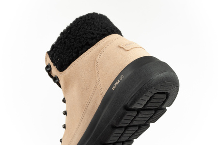 Skechers Glacial Ultra-Woodlands Damen-Wintersportschuhe [16677/NTBK], Beige.