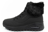 Skechers Uno Rugged Damen-Sportschuhe [167274/BBK], schwarz.