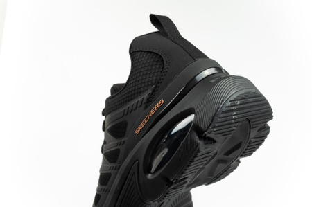 Skechers Air Ventura-Revell [232657/BBK] Herren Sportschuhe, Schwarz.