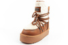D. Franklin Damen-Winterstiefel, isoliert, Braun