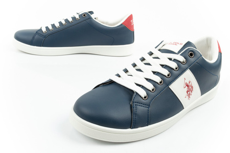 U.S. Polo Assn. Herren-Sneaker, modisch, bequem, Marineblau