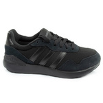Adidas Run 60s 4.0 Damen-Sneaker, leicht, Schwarz