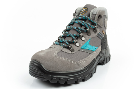 Grisport wasserdichte Damen-Wanderstiefel aus Leder, Grau