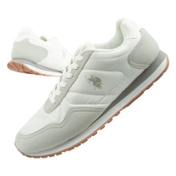 U.S. Polo Assn. Herren-Sneaker, modisch, bequem, weiß