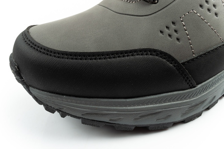 Lee Cooper Herren Winter-Wanderschuhe mit isoliertem Knöchelriemen, Grau