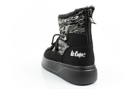 Lee Cooper Damen Winter-Wanderschuhe mit isoliertem Lackleder