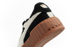 Puma Carina 3.0 Damen-Sneaker, Leder, Schwarz, Modisch
