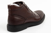 Elegante, braune Herren-Ankle-Boots aus Leder von Lee Cooper