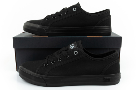 Lee Ava Low Herren-Sneaker, Schwarz, Modisch, Bequem