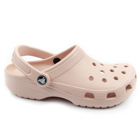 Crocs Classic Damen-Clogs-Sandalen, puderrosa, modisch und bequem