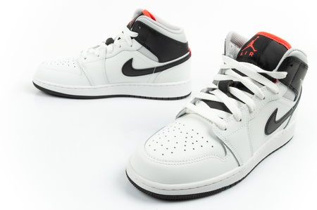 Nike Air Jordan 1 Damen-Sneaker, modische High-Top-Sneaker, Weiß und Schwarz