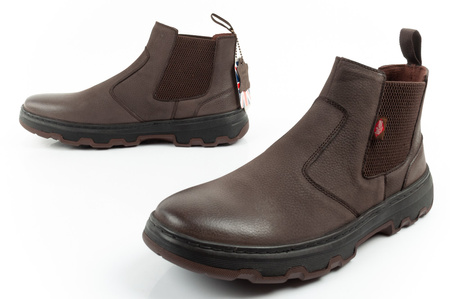 Lee Cooper Herren Chelsea Boots, elegante Lederstiefeletten