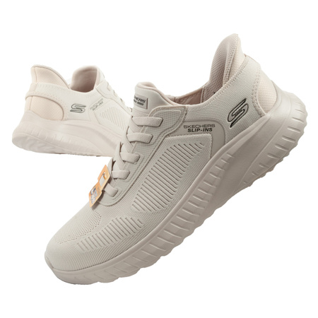 Skechers Bobs Squad Chaos Slip-Ins Herren-Sneaker in Ecru