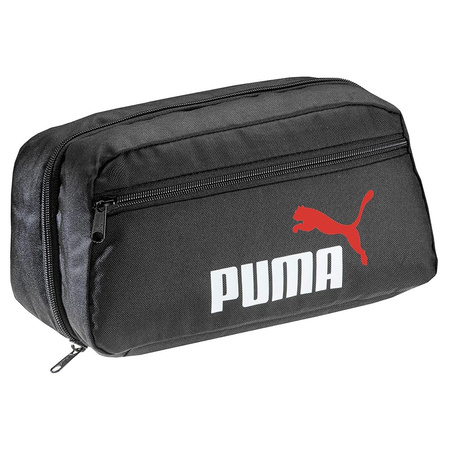 Puma Washbag große Reise-Kosmetiktasche 28x7x16 [090303 24], schwarz.