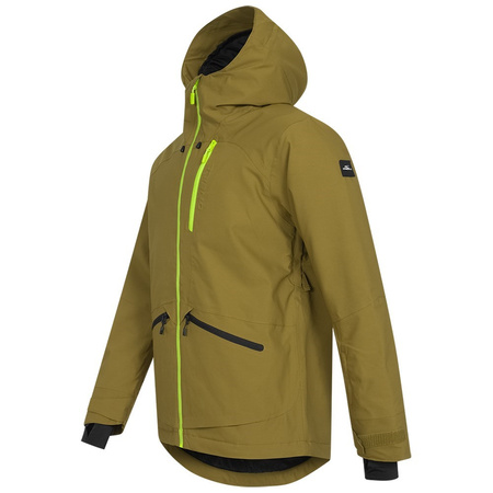 Schwarze O'Neill Herren Wintersportjacke [2500007-17015] Snowboard Ski 20K, oliv.