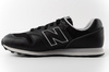 Bequeme schwarze New Balance 373 Herren-Sneaker
