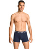 Puma Herren-Boxershorts, 2er-Pack, Marineblau, bequeme Baumwolle