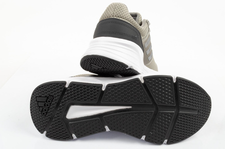 Adidas Galaxy 6 Laufschuhe für Herren, bequem und leicht, in Grün und Grau.