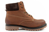 Wrangler Arch Herren Chelsea Boots, Elegante Stiefel, Echtleder, Braun