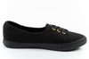 Lee Cooper Damen-Sneaker, Schwarze Slip-On-Ballerinas